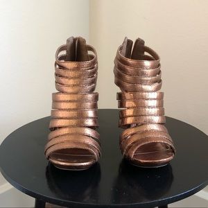 Michael Antonio Bronze Metallic Shoes